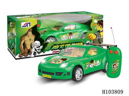 热销遥控玩具车推荐 Ben10 保时捷遥控车 模型，遥控车批发采购首选骅腾玩具